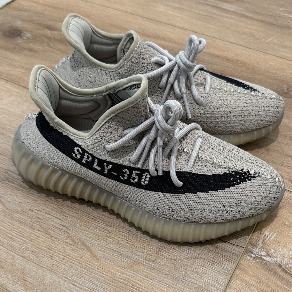 Women's Yeezy Boost 350 in Cream and Black